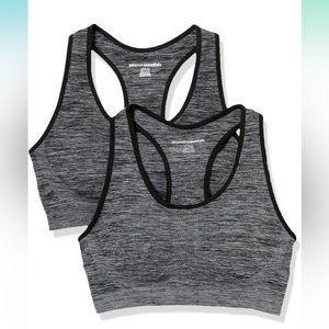 Amazon Essentials 2-pack Light Support Seamless Sports Bra